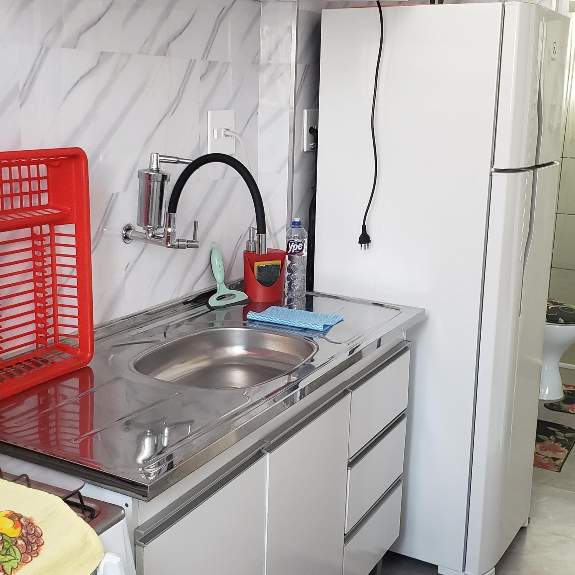 Apartamento De 1 Dormitorio -20 Praia Grande  Ngoại thất bức ảnh